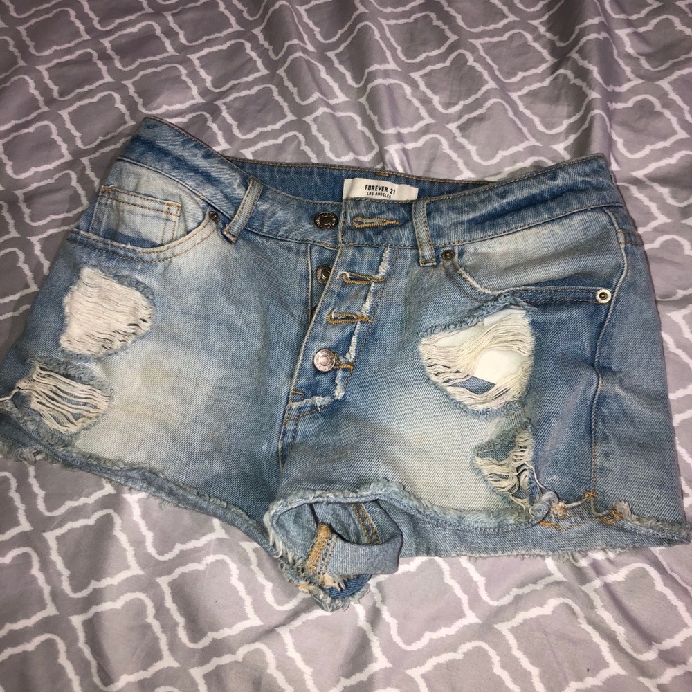 Jean shorts